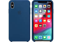 Чехол-накладка Apple Silicone Case for iPhone Xs Max, Blue Horizon (MTFE2)