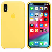 Чехол-накладка Apple Silicone Case for iPhone Xr, Canary Yellow (HC)