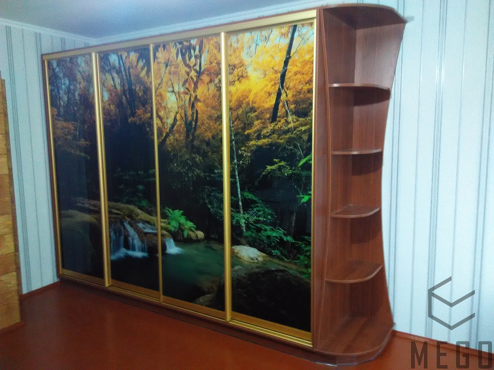 Шафа-купе з фотодруком