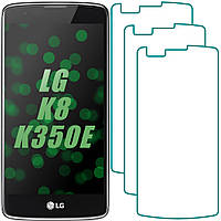 Комплект LG K8 K350 Защитные Стекла (3 шт.)