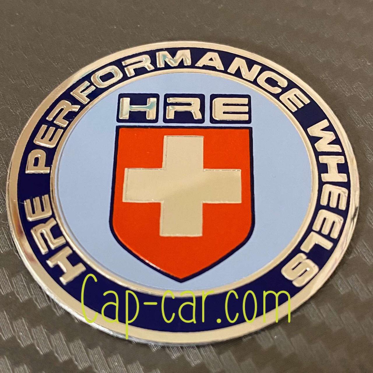 Наклейки для дисків з емблемою HRE. Ціна вказана за комплект з 4-х штук, фото 1