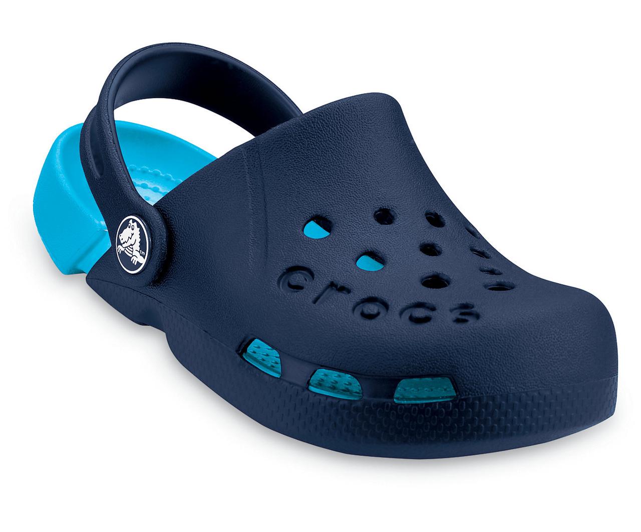 Крокси для хлопчика сабо Електро оригінал / Crocs Kids' Electro Clog (10400), Сині