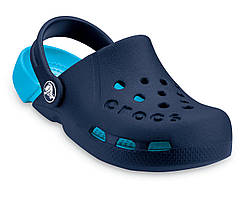 Крокси для хлопчика сабо Електро оригінал / Crocs Kids' Electro Clog (10400), Сині