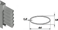 Ламели овальные (44*18*1,0) для изготовления ставней жалюзи