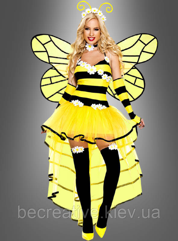 Жіночий карнавальний костюм бджоли