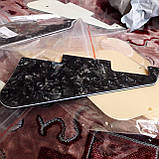 Пікгард панель для електрогітари гітарі Gibson Epiphone Cort Les Paul LP China чорний перламутр тришаровий, фото 4