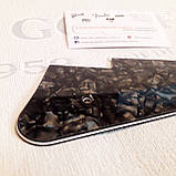 Пікгард панель для електрогітари гітарі Gibson Epiphone Cort Les Paul LP China чорний перламутр тришаровий, фото 6