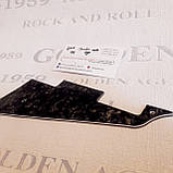 Пікгард панель для електрогітари гітарі Gibson Epiphone Cort Les Paul LP China чорний перламутр тришаровий, фото 3