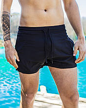 Шорти чоловічі пляжні з сіткою Pool x black Плавки шорти чоловічі Плавальні шорти літні