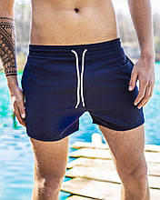 Шорти чоловічі пляжні з сіткою Pool x navy Плавки шорти чоловічі Плавальні шорти літні