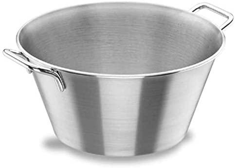 Миска з ручками конічна 32х14.5см/7л з нержавіючої сталі Lacor, фото 1