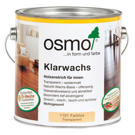 Масло з воском OSMO KLARWACHS для твердих сортів деревини.
