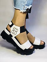 Molly Bessa Жіночі босоніжки на платформі Натуральна шкіра Розмір 37,38, 39, фото 8
