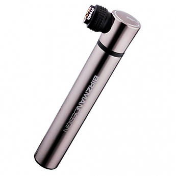 Мінінасос велосипедний Birzman Mini Apogee / 120pri/сірий