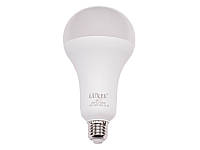 Лампа A95 25 Вт 6500K E27 Luxel, світлодіодна Люксел, колір світіння — білий, 067-C 25W, лампочка високопотужна