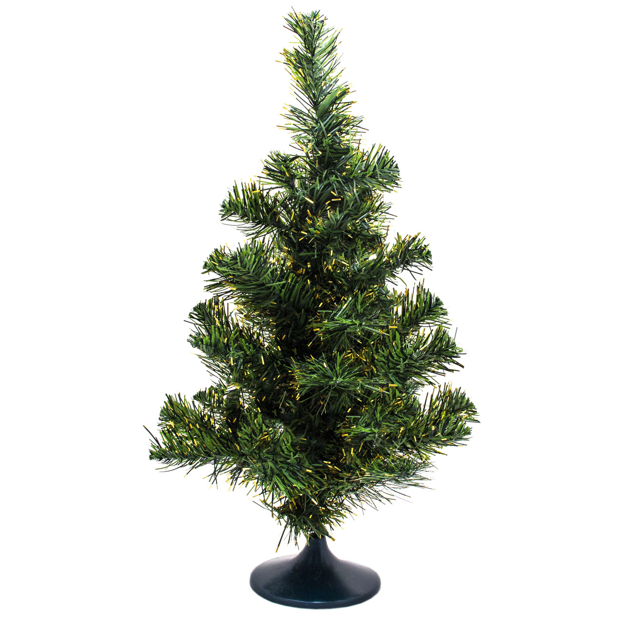 Ялинка штучна новорічна 45 см, зелено-золотистий, ПВХ (1МАГ-45/2), фото 1
