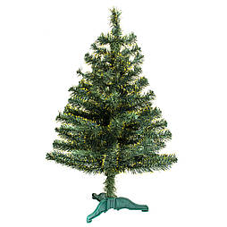 Ялинка штучна новорічна 90 см, зелено-золотистий, ПВХ (7МАГ-90)