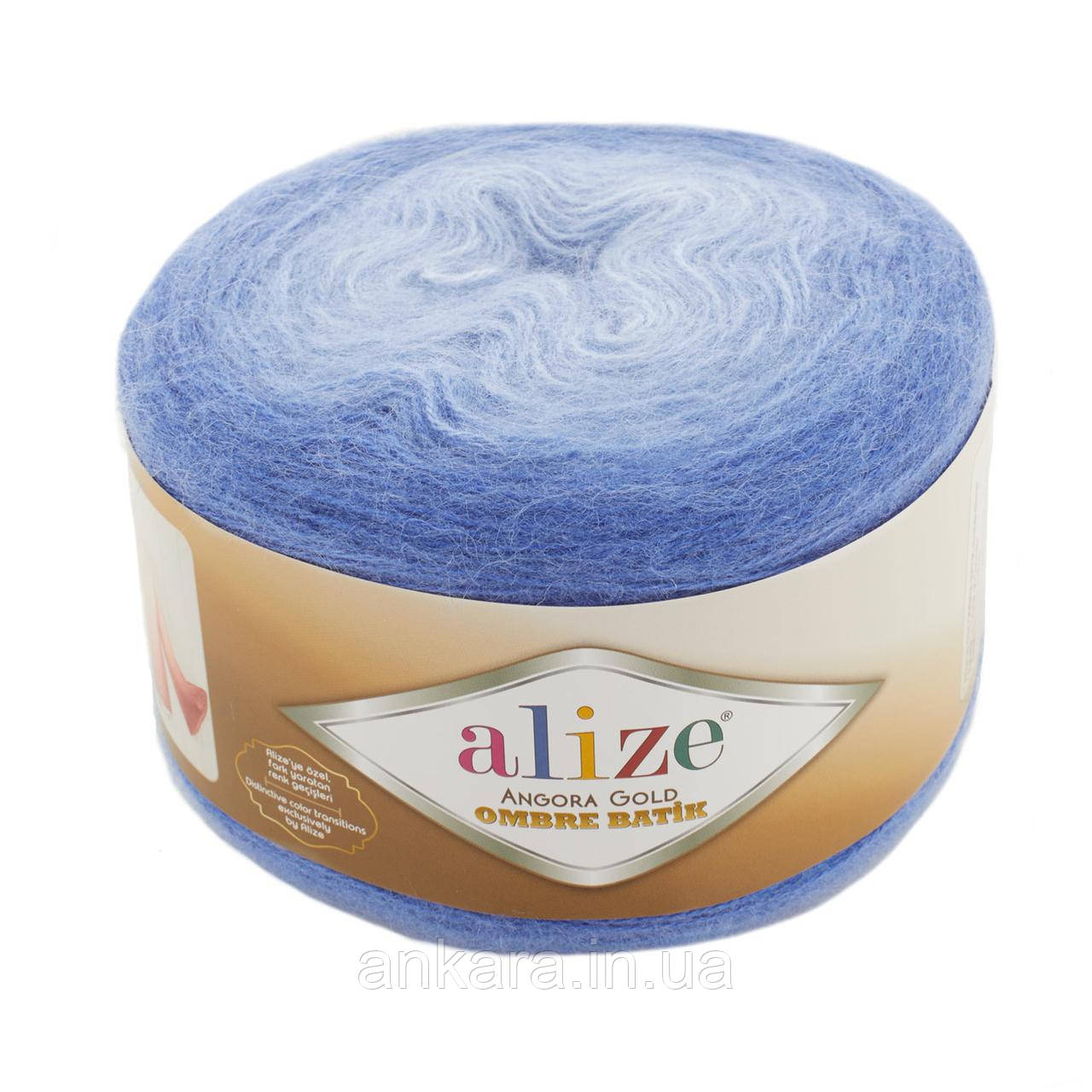 Angora Gold Ombre Batik 7303