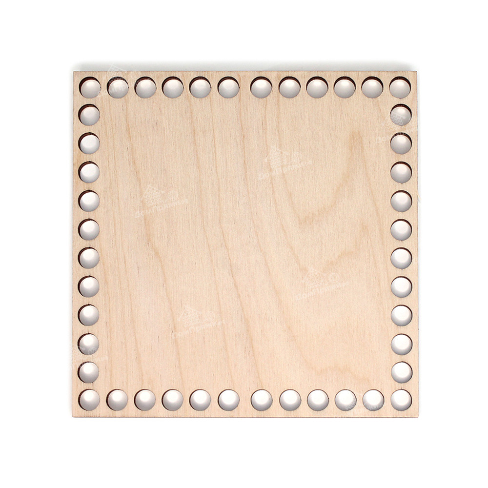 Квадратне денце для в'язання 25 см, товщина 6 мм