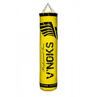 Боксерский мешок V`Noks Gel Yellow 120 см 40-50 кг желтый + цепи в подарок!