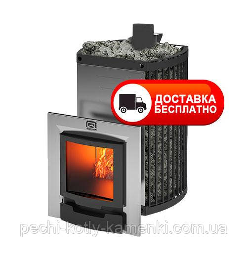 Піч для сауни "Домна Сітка-Панорама" 20-ЛК