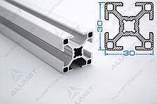 Верстатний профіль 30х30 T-track анодований (3842990720)