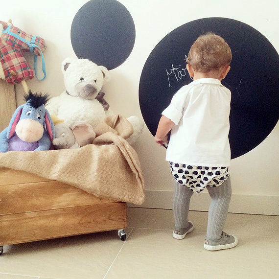 Наклейка для малювання крейдою Шкільна дошка Коло (куля, коло, куля для крейди), фото 1