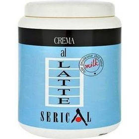 Крем-маска для пошкодженого й ослабленого волосся Serical al Latte 1000 ml. Італія