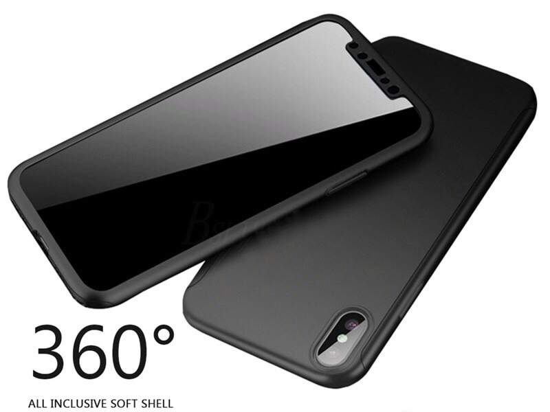Протиударний чохол для IPhone XR+скло в подарунок, чорний, фото 1