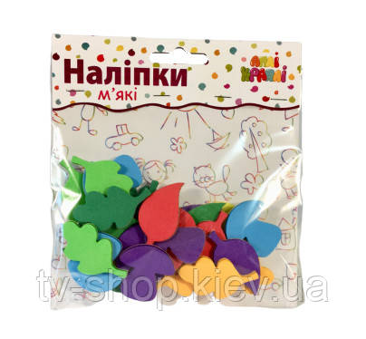 Набір м'яких наклейок для декору природа (в асорт)