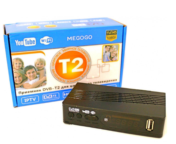 Тюнер DVB-T2 U006 METAL з підтримкою wifi адаптера (з екраном)  (дропшиппінг)