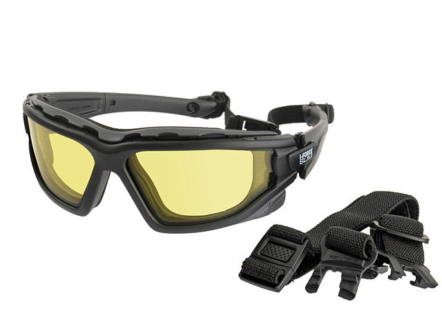 Okulary Balistyczne I-Force SLIM H2X Anti-Fog Dual Pane - Yellow [PYRAMEX] (для страйкболу)