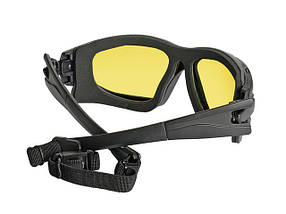 Okulary Balistyczne I-Force SLIM H2X Anti-Fog Dual Pane - Yellow [PYRAMEX] (для страйкболу), фото 2