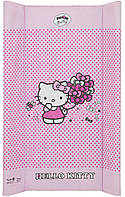 Пеленальний матрац Maltex м'який 50х80 см hello kitty, рожевий