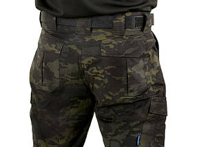 Spodnie Ergonomic Fit Long (32W) - MultiCam Black [EmersonGear] (для страйкболу), фото 5