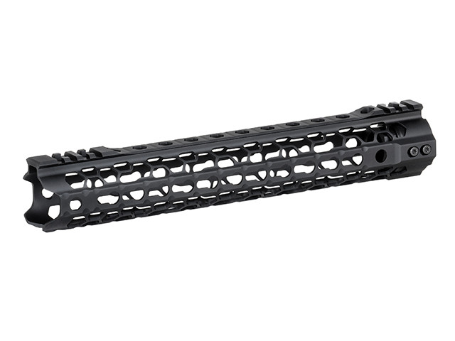 12,5" цівка скелетне Key-Mod - Black [Kublai] (для страйкболу)