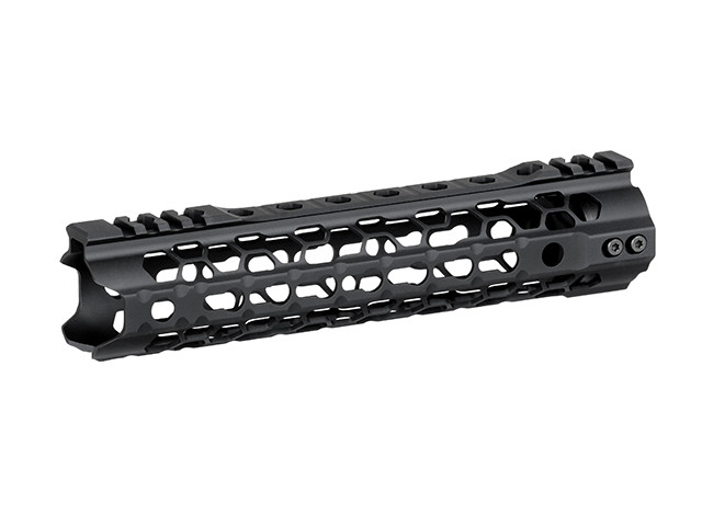 9,5" цівка скелетне Key-Mod - Black [Kublai] (для страйкболу)