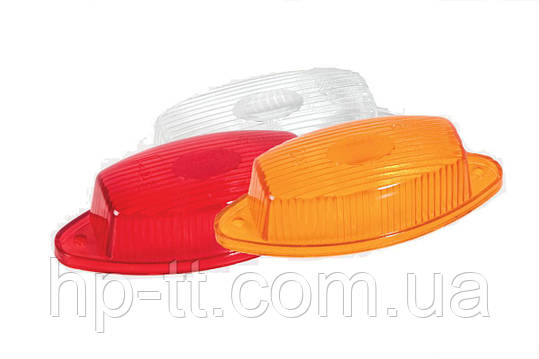 Скло червоне для заднього габариту Fristom FT-011 KC, фото 1