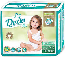 Підгузники Dada 6 Extra Large (15+ кг), 38 шт.