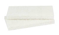 Сменные губки мочалки Kubala 0362 белая 2 штуки для очистки эпоксидной и цементной затирки 250х120мм