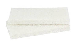 Змінні губки мочалки Kubala 0362 біла 2 штуки для очищення епоксидної та цементної затирки 250х120 мм