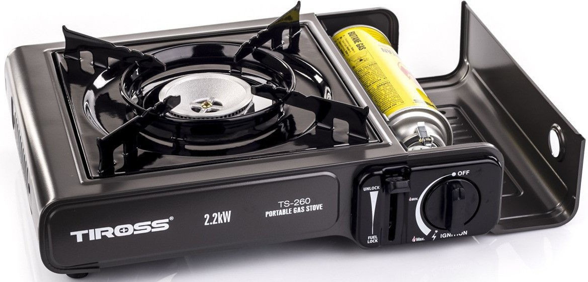 Нова газова плитка туристична з Європи Tiross TS-260 з гарантією, фото 1