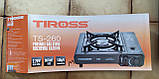 Нова газова плитка туристична з Європи Tiross TS-260 з гарантією, фото 7