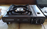 Нова газова плитка туристична з Європи Tiross TS-260 з гарантією, фото 3
