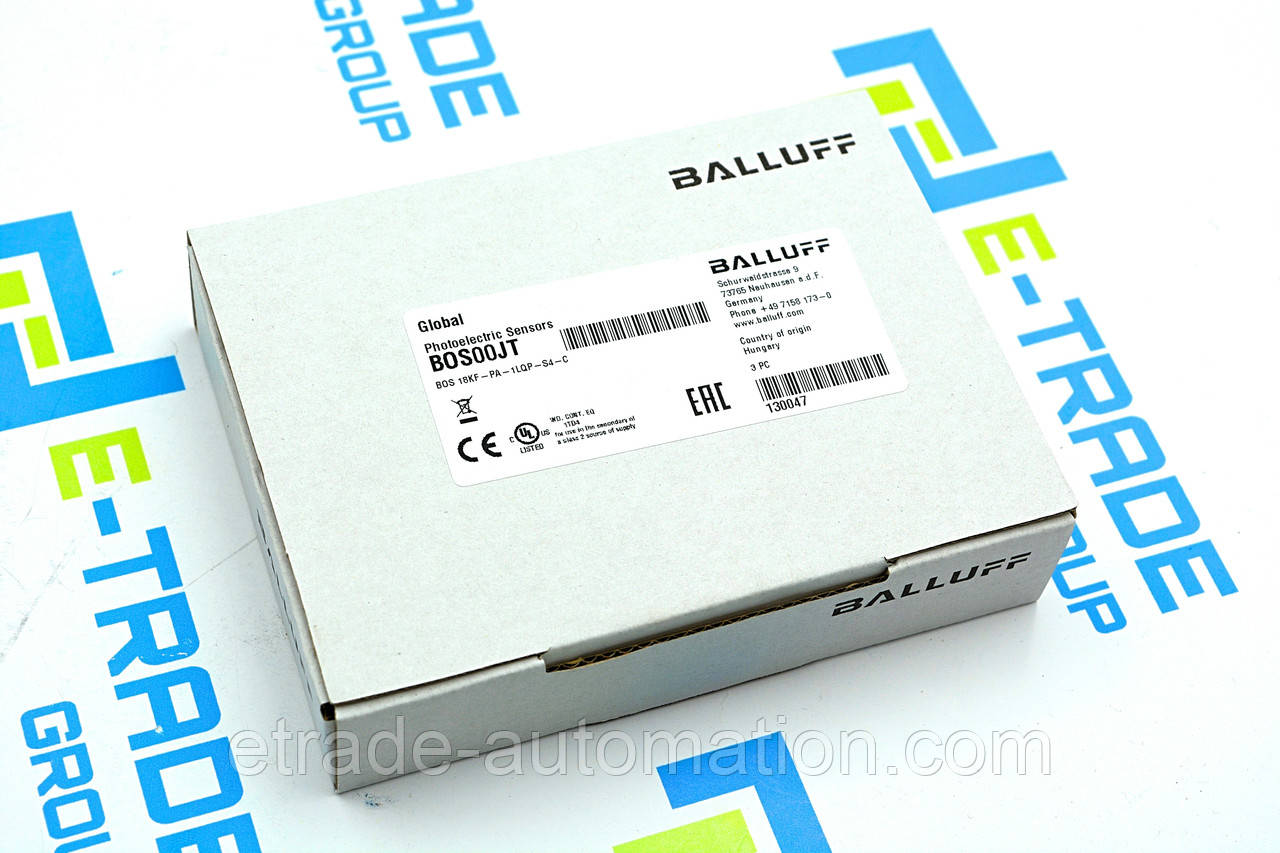 Датчик BALLUFF BOS 18KF-PA-1LQP-S4-C