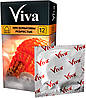Презервативи Viva Віва ребристі з ребрами #12.Малайзія.12 шт., фото 2