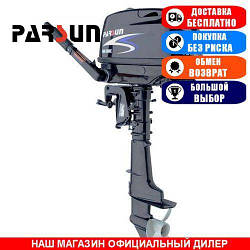 Човенний мотор Parsun F6A BMS DC. 4-тактний. 6л/с; (Мотор для човна Парсун 6);