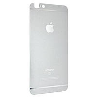 Защитное стекло DK глянец back для Apple iPhone 6S (silver)