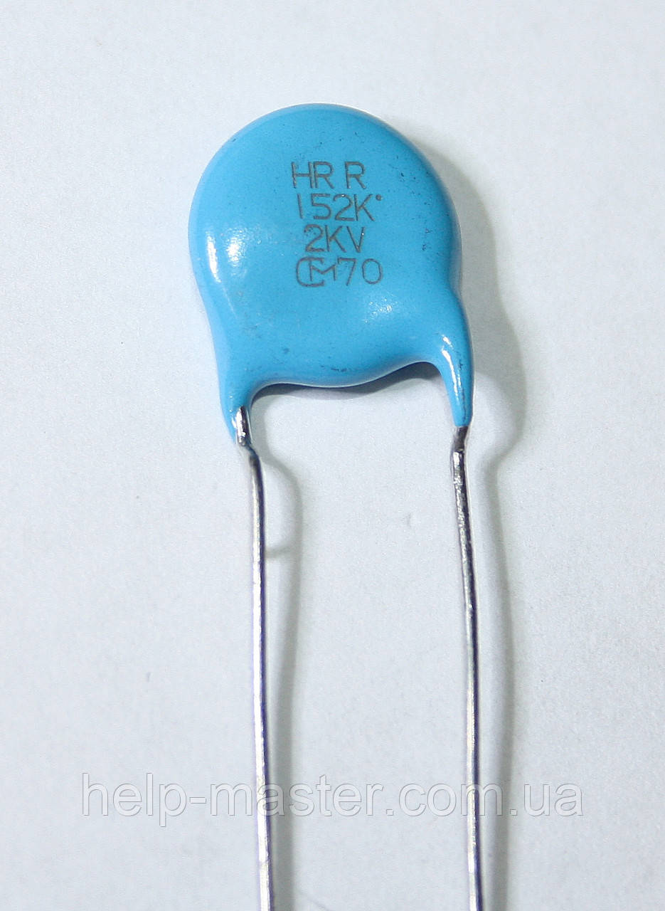 Конденсатор 1500 pF 2 kV, фото 1