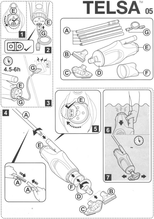 kokido telsa 05 деталировка